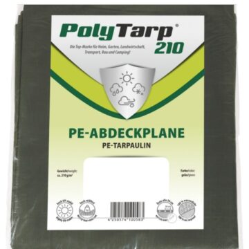 Prelata 210 g verde Poly Tarp