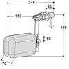 Plutitor Suevia Mod. 820 presiune mare - imagine 3