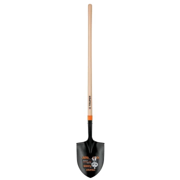 Cazma cu varf ascutit T-2000, cu coada din lemn, L 145 cm